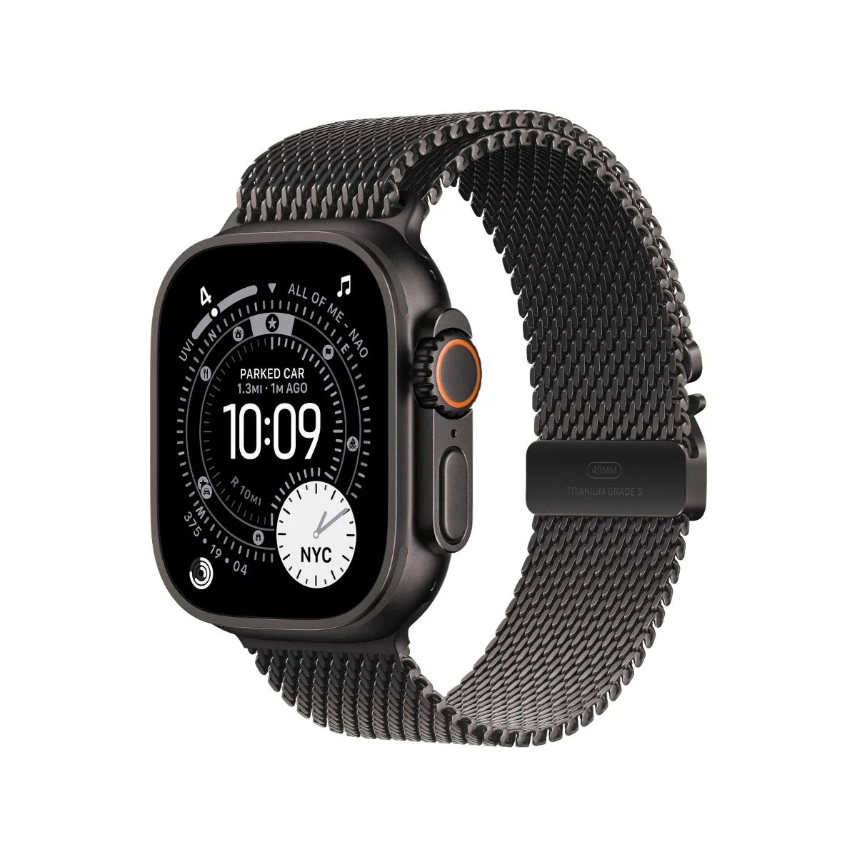 Apple Watch Ultra 3 Titanium Case with Milanese Loop - M/L