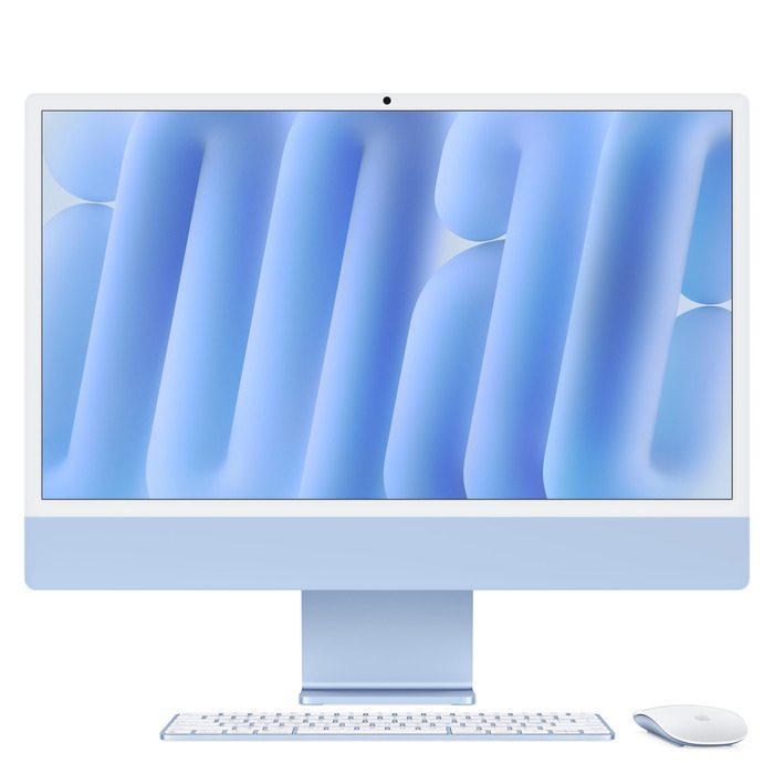 24-inch iMac M4 10C CPU 10C GPU 16GB|256GB – Blue