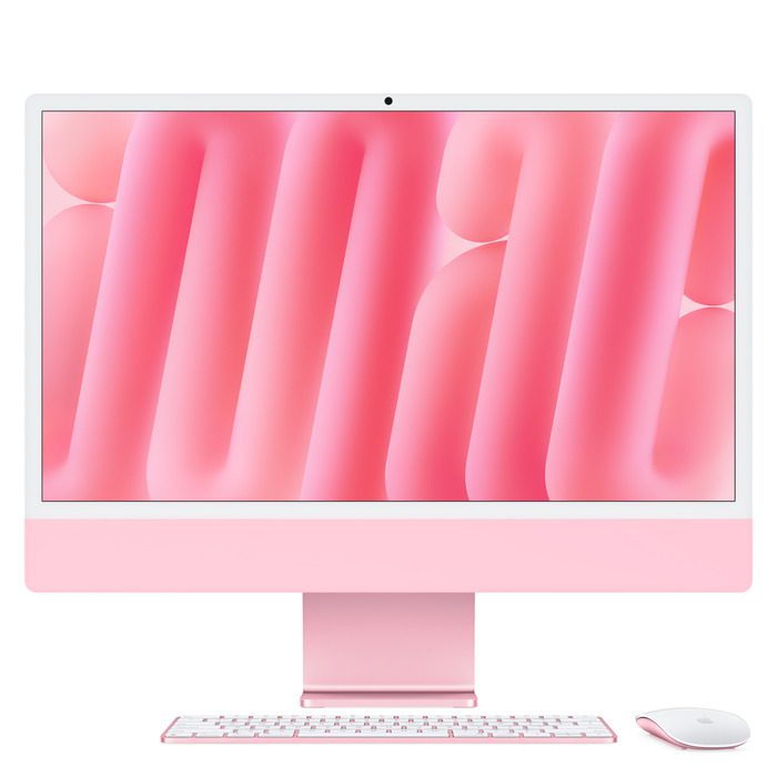 24-inch iMac M4 10C CPU 10C GPU 16GB|256GB – Pink