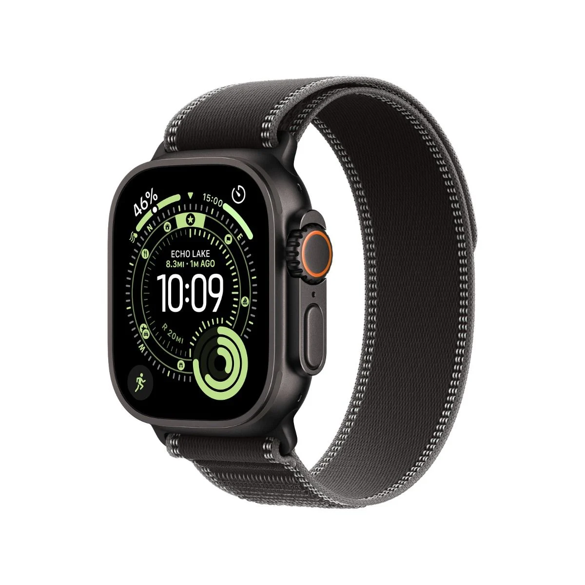 Apple Watch Ultra 3 Titanium Case with Trail Loop - Medium